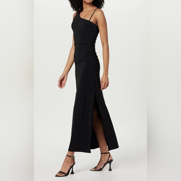 The Drop Women's Lupita Draped One-Shoulder Maxi Dress #706 - Picture 7 of 11